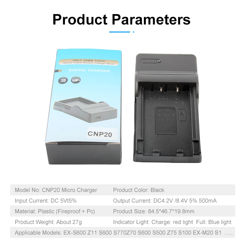 10 шт./лот CNP-20 NP-20 NP20 USB зарядное устройство для Casio Exilim EX-Z75 EX-Z77 EX-M1 EX-M2 EX-M20 EX-S1 EX-S2 EX-S3