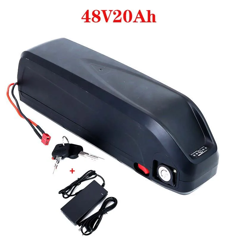 Новый аккумулятор для электровелосипеда 52V20Ah 48V20Ah 36V20Ah Hailong со встроенным USB BMS 350