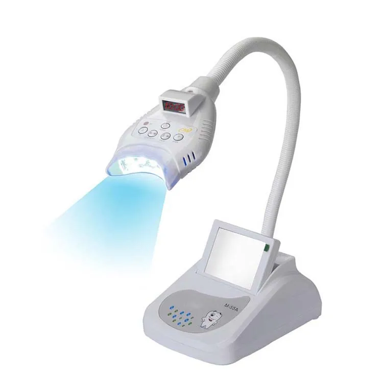 

Portable mobile LED teeth whitening light lamp tooth bleaching system