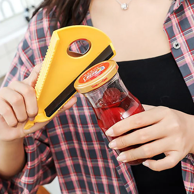 

5 In 1 Can Opener Multi Function Jar Opener Twist Off Lid Quick Opening Cooking Everyday Use Bottle Opener Kitchen Accessories