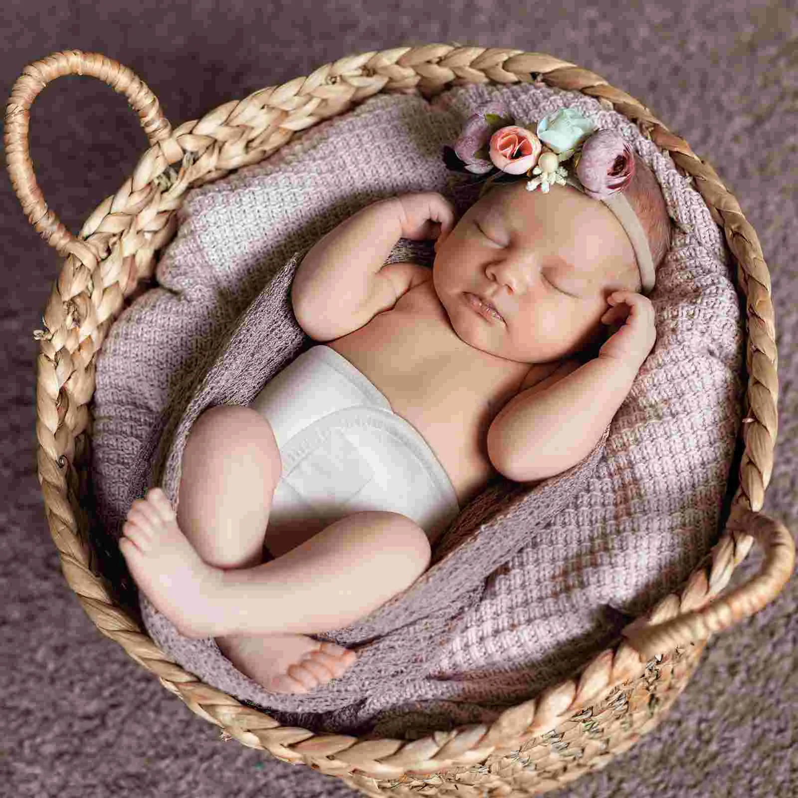 8-комп. пуповина для новорожденных пояс пупка детский белый