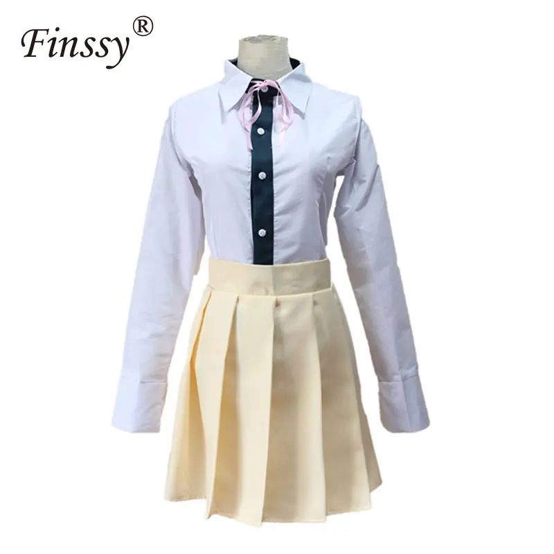 

High school student uniform anime cosplay costume danganronpa nanami chiaki long sleeve jacket short skirt loli skirt