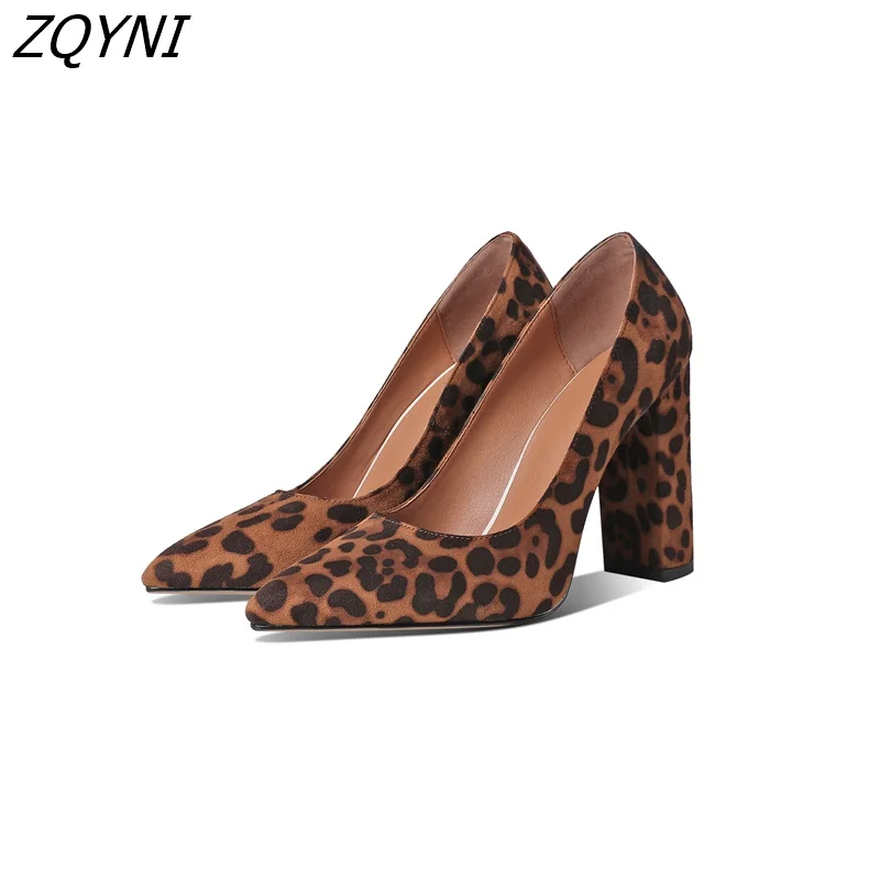 

ZQYNI-Lolita-женские остроносые туфли Saro на высоком каблуке с открытым носком в стиле ретро, туфли на низком каблуке, новинка 2022