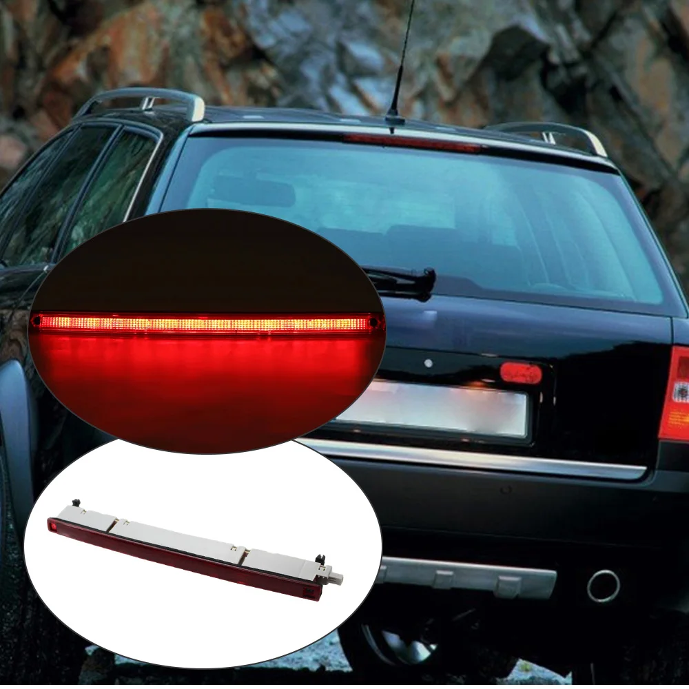 Фото Сигнальная лампа для автомобиля, 3-й стоп-сигнал для Audi A6 C5 S6 Avant 1998-2005, центральный верхний стоп-сигнал, замена 4B9945097A №3