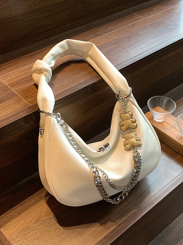 

Вместительные модные Универсальные Сумки через плечо, новая роскошная дизайнерская сумка через плечо с цепочкой 2023, кожаная повседневная классическая женская сумка