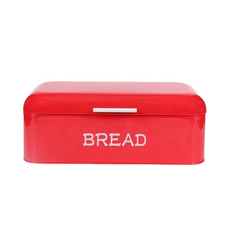

Kitchen Countertop Retro Bread Box Bread Storage Box Baking Storage Bin Dust Box Kitchen Food Storage Container