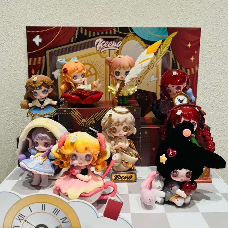 Ghost Keeno Mysterious Treasure второго поколения слепая коробка Ti de Cute Girl фигурка Mystery Box