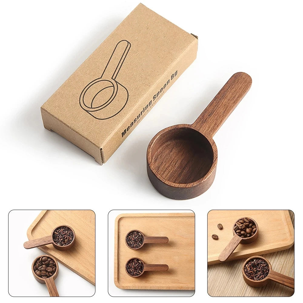

Coffee Spoon Wooden Coffee Scoop Coffee Measure Scoop Wooden Table Spoon Coffee Ground Wood Tablespoon