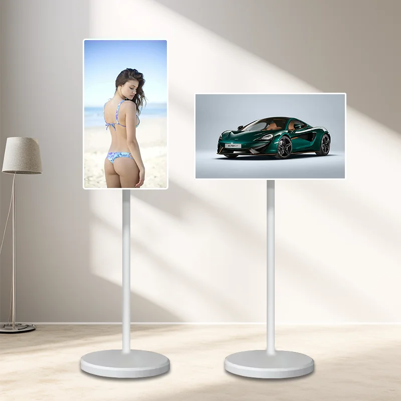 Перезаряжаемый портативный ТВ 21 5 smart android tv JCPC Bestietv 360 Вращающаяся подставка для