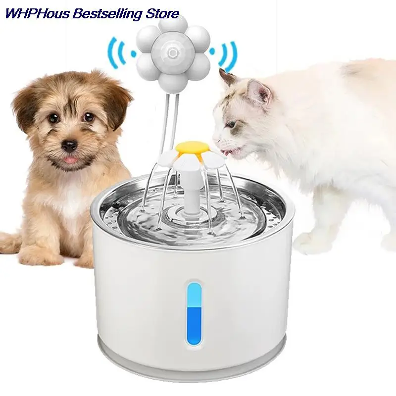 

Motion Sensor Cat Dog Water Fountain Dispenser Intelligent infrared Detector