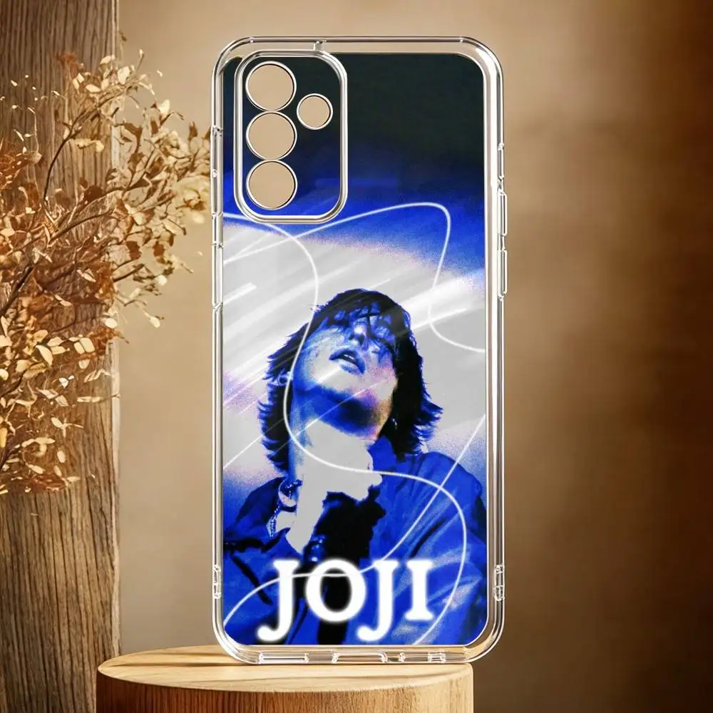 Фото Чехол для телефона Singer J-Joji Smithereens для Samsung Galaxy A71, A70, A52, A51, A40, A30, прозрачный чехол. №2