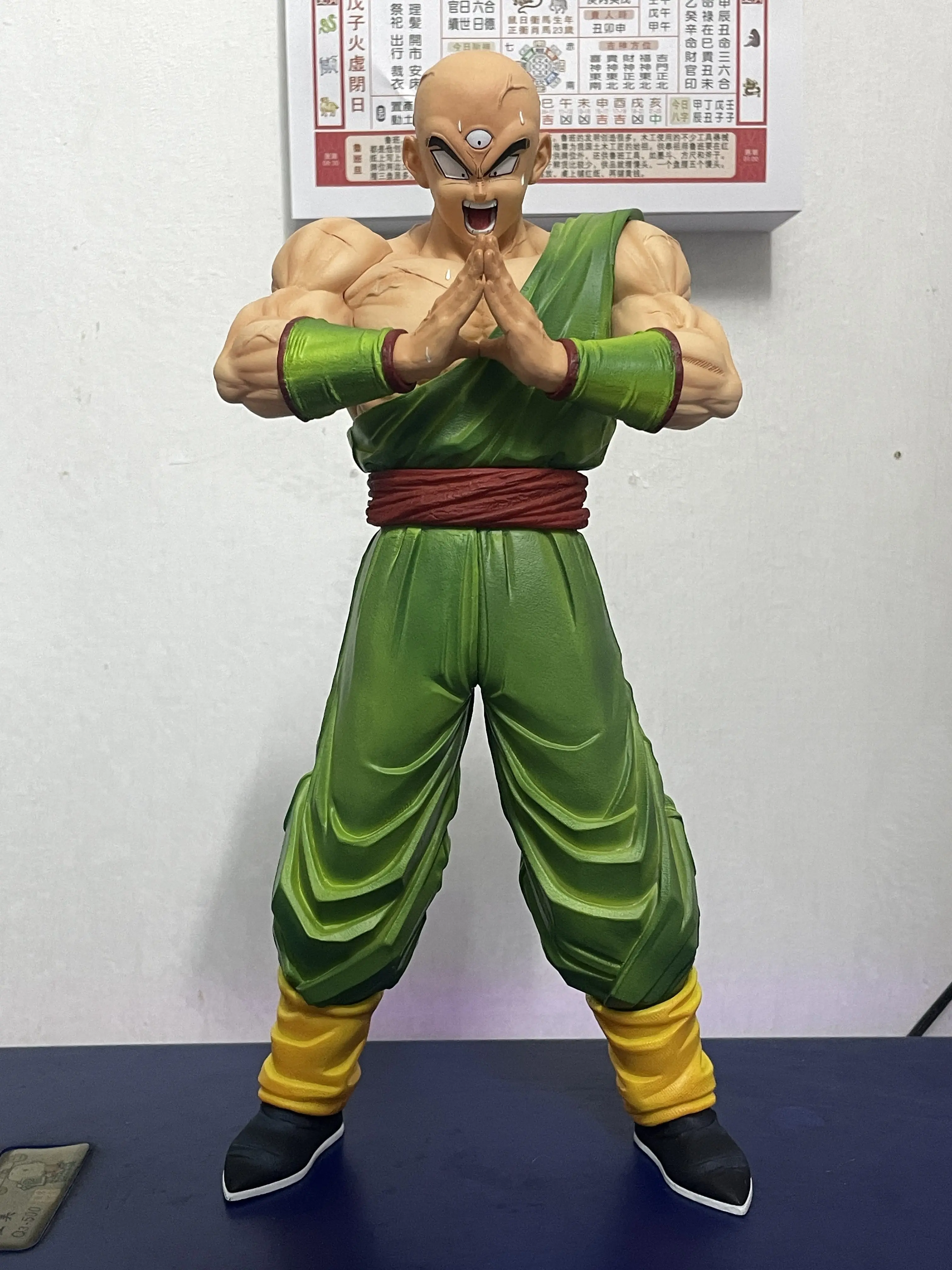 Новый 34 см Dragon Ball аниме фигурка Tien Shinhan фигурки Tien Shinhan ПВХ статуя Коллекционная модель украшения рождественские подарки игрушки (art.: 3920cc680d7af) - 3920cc680d7af