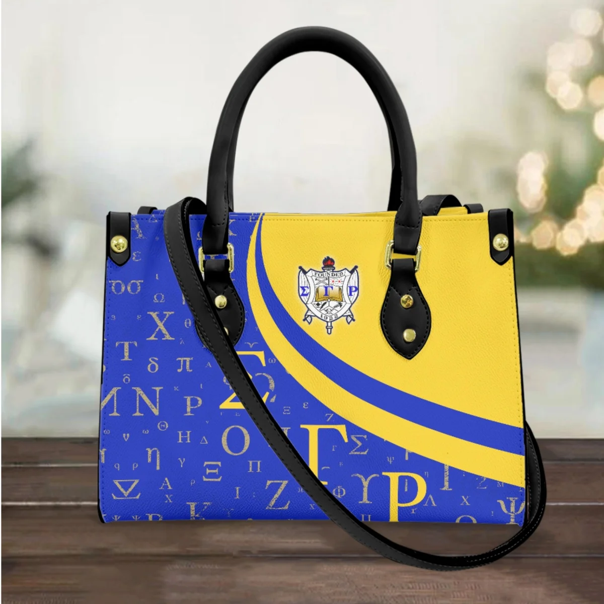 Sigma Gamma Rho Women Messenger Bags Shoulder Vintage Cross Body Bags for Girls Handbags Top-handle Travel Party Female Clutch
