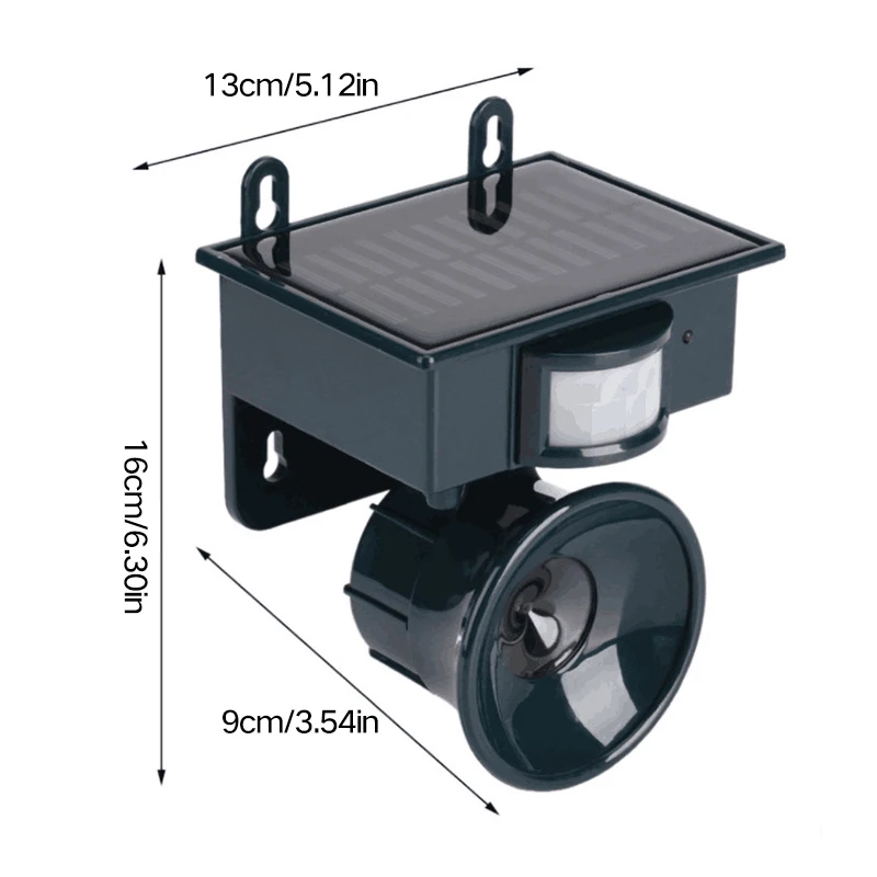 

Солнечный ультразвуковой репеллент для животных