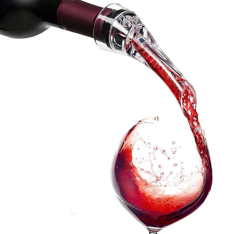

Wine Pourer Kitchen Novel Kitchen Accessories Wine Decanter Birthday Wedding Party Bar Tools Drinkware Supplies Gadgets
