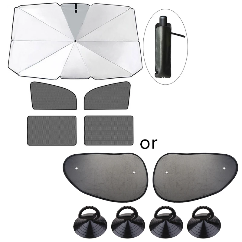 

Автомобильный солнцезащитный козырек для лобового стекла, складной зонт, зонт, блоки, УФ-лучи для солнцезащитного козырька, солнцезащитный козырек для защиты транспортного средства