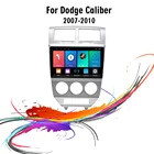 Автомобильный мультимедийный плеер Eastereggs для Dodge Caliber, Android радио 2007-2010 2.5D 10,1 дюйма, FM BT, GPS-навигация, головное устройство с рамкой