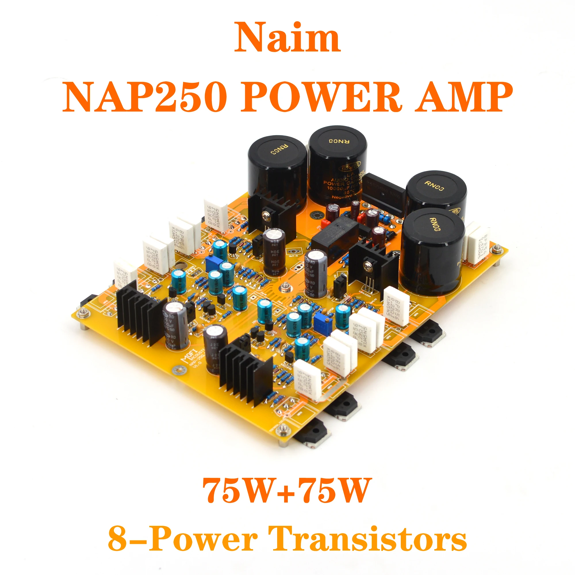 Комплект усилителя мощности MOFI-DIYER-Naim NAP250- 75Wate 8 Ω