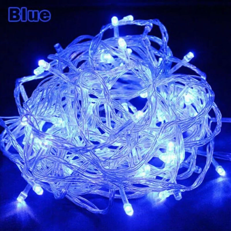 

32FT Christmas Tree Fairy String Party Lights Xmax Waterproof Color Lamp[US Stock]