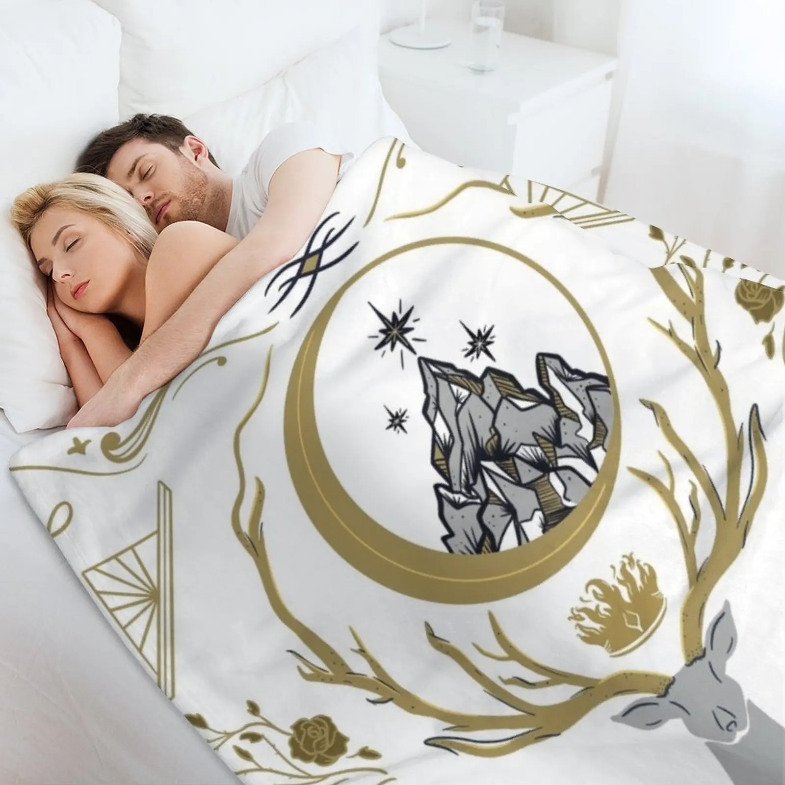 Свет его | сархрест Одеяло Сара Дж Маас Retros тяжелое одеяло для сна