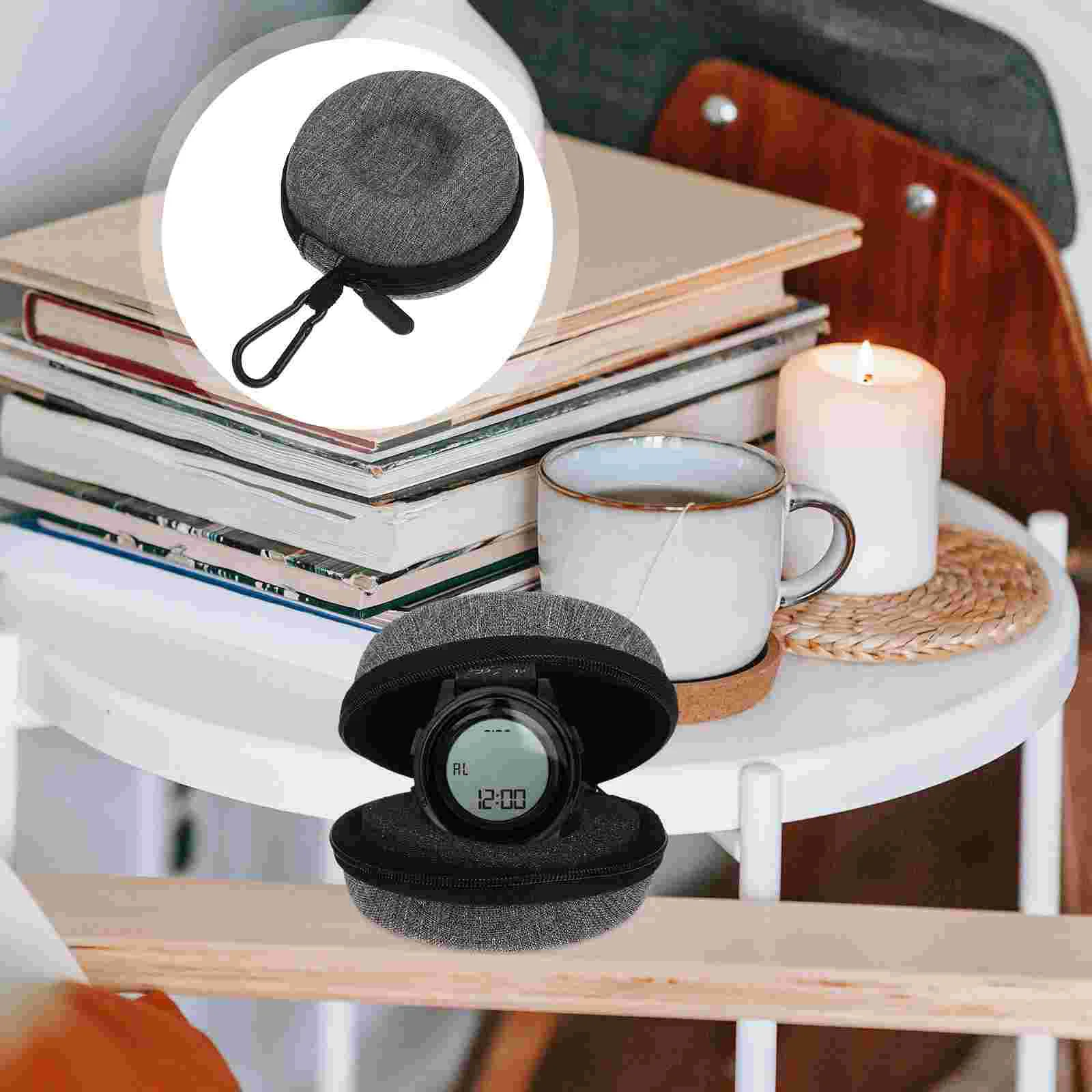 

2 Pcs Watch Storage Box Container Holder Jewlry Hand Chain Bracelet Case Shockproof