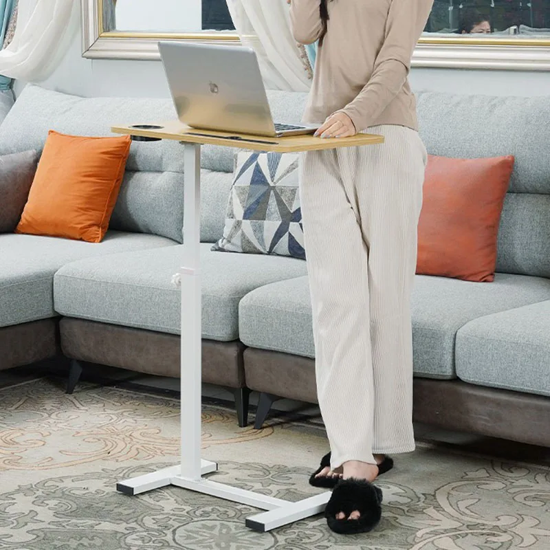 Роскошные столы для ленивых людей рабочие деревянные учебы мобильные подъемные