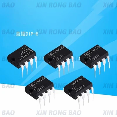 10 шт. LF353P LF353N DIP-8 LF353 LF357N LF357 LF356N LF356 LF355N LF351N LF351 LF351P LF398N LF411CN LF412CN LF442CN LF411 LF412