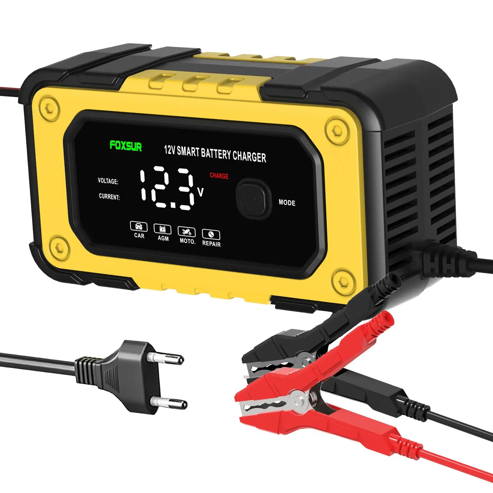 Зарядное устройство для обслуживания аккумуляторов газонокосилки