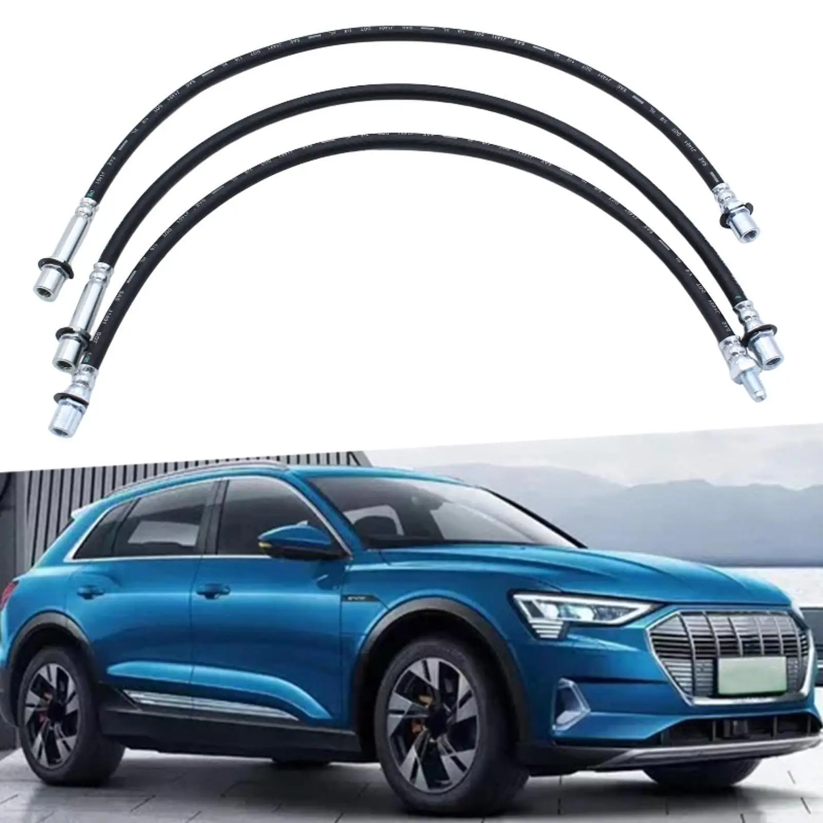 Комплект удлиненных тормозных шлангов прочная замена для Hilux LN106 Yn67 Rn105