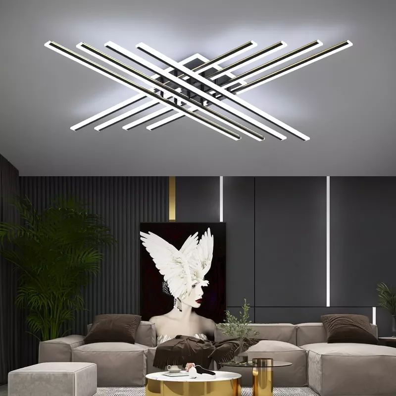 

Luxury living room led lighting ceiling lamp Modern simple room decoration Bedroom lamp Nordic art minimalist dining room lamp