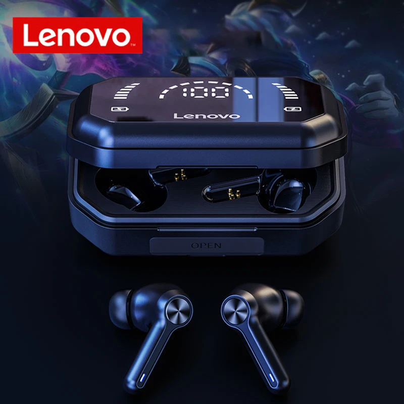 

Original Lenovo LP3 Pro TWS Bluetooth 5.0 Earphones Wireless Headphones With Mic 250mAh Charging Case Sport Waterproof Headsets