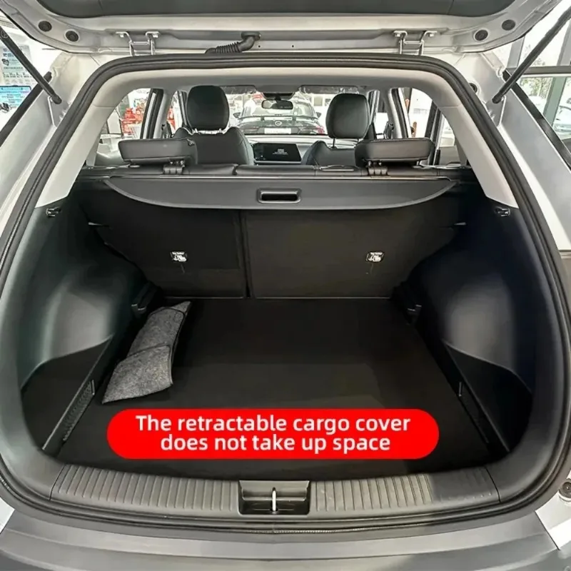 Фото Выдвижная крышка багажника для GAC Trumpchi GS3 Emzoom, стойка для парковки, водонепроницаемый щит, конфиденциальность GS3 Emzoom 2025, автоаксессуары №4