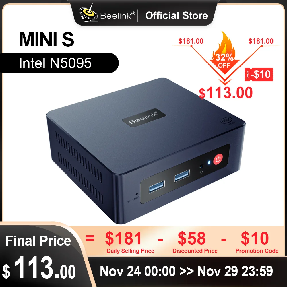 Beelink Mini S N5095 Купить