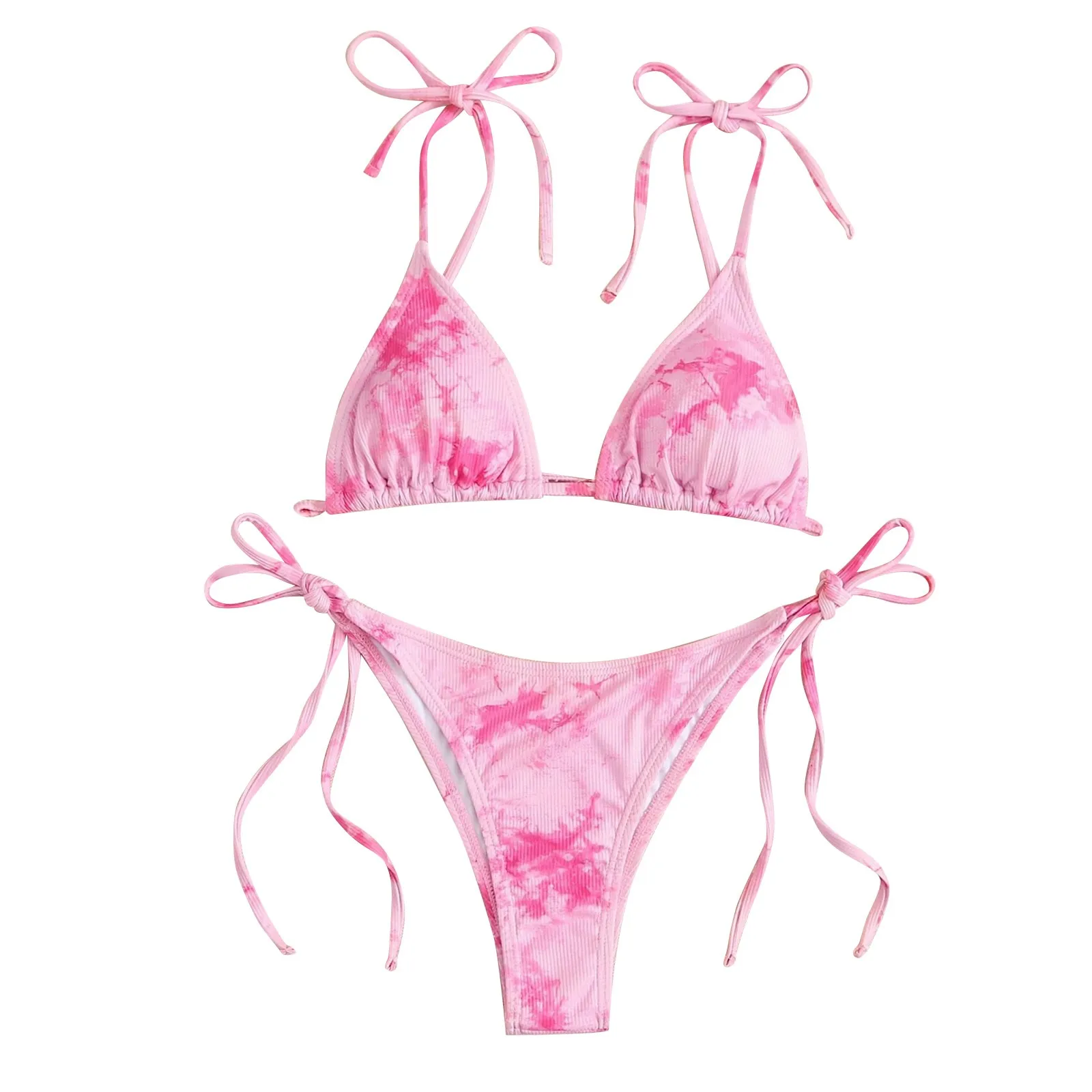 

Sexy Bikini 2022 Swimwear Women Biquini Push Up Bikini Set tie-dye print Swimsuit Bathing Suit Beachwear Maillot De Bain Femme