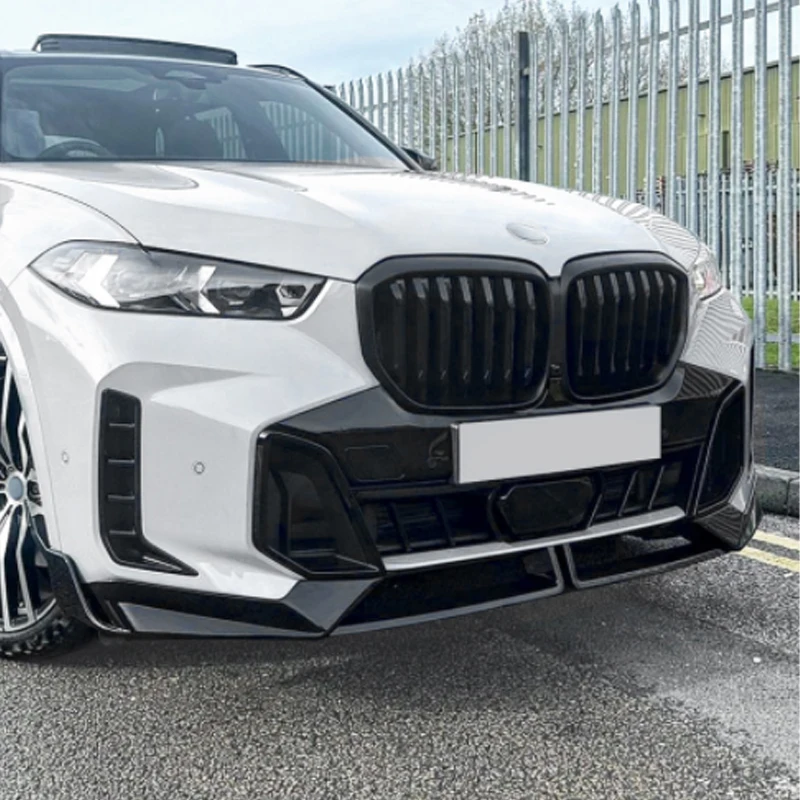 Для BMW X5 G05 LCI 2023 + M спортивный передний бампер спойлер сплиттер диффузор