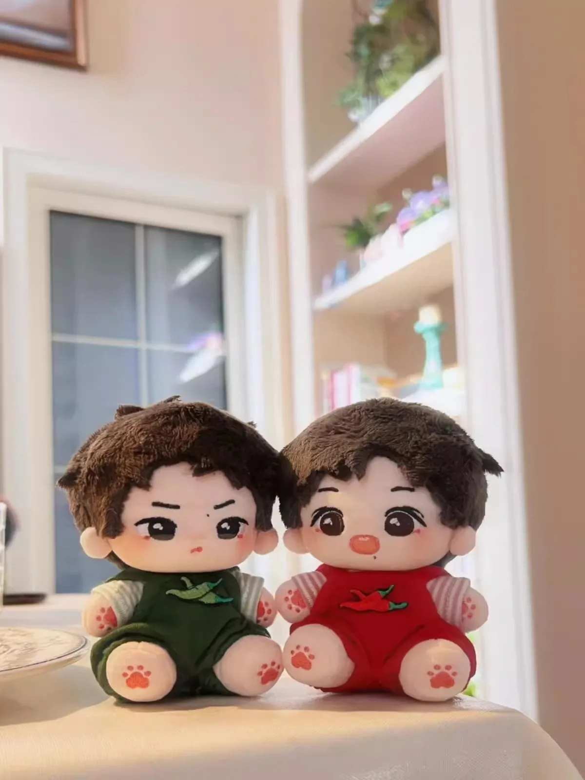 Plushie Wang Yibo Xiao Zhan Idol Star 10 см Кукла Игрушка Тело Плюшевая Подвеска Косплей Оригинал