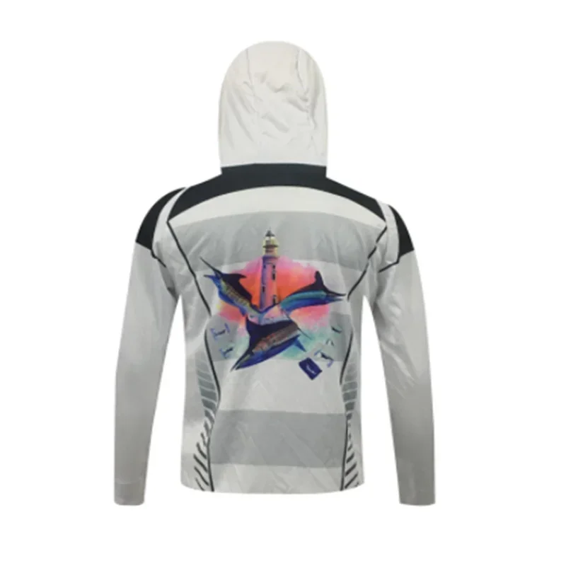 Легкие Джерси для рыбалки с защитой от УФ-лучей быстросохнущие солнцезащитные