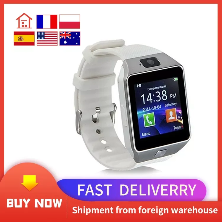 

Smartwatch DZ09 Smart Watch Support TF Card SIM Camera Sport Bluetooth Wristwatch for Samsung Huawei Xiaomi Android Phone