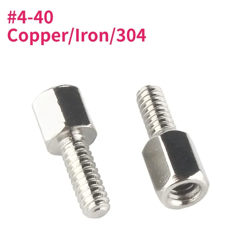 

# 4-40*5/6 + L медь/железо, никелированная/невесная нержавеющая сталь 304, шестигранная стойка, штекер-гнездо, прокладка для материнской платы печатной платы