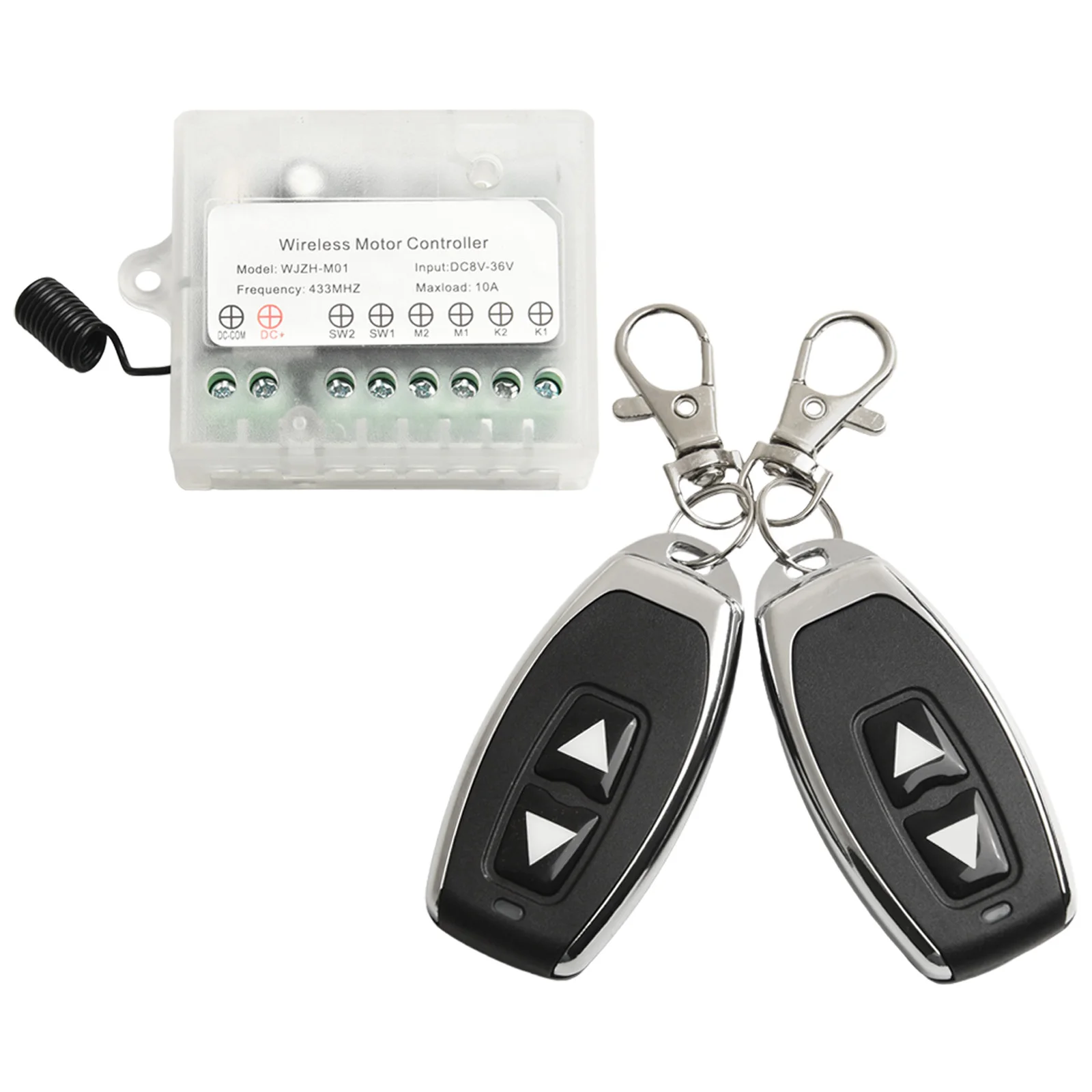 Беспроводной контроллер двигателя постоянного тока 433 МГц 8-36 В дистанционный