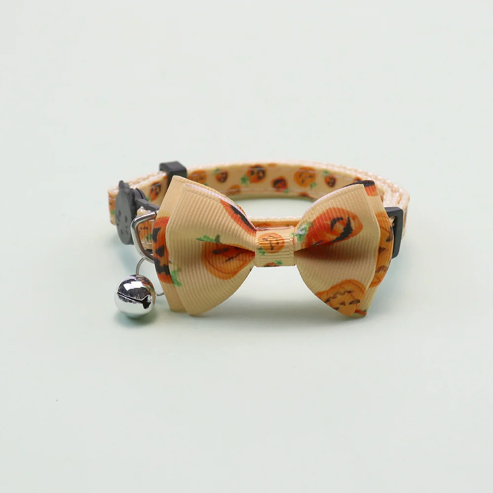 Милый воротник для котенка на Хэллоуин Прочный высококачественный игривый