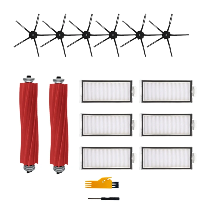 

Main Side Brush Hepa Filter Robot Vacuum Cleaner Spare Parts Replacement Parts For Xiaomi Roborock Q7 Max,Q7 Max+,Q7 Plus,T8