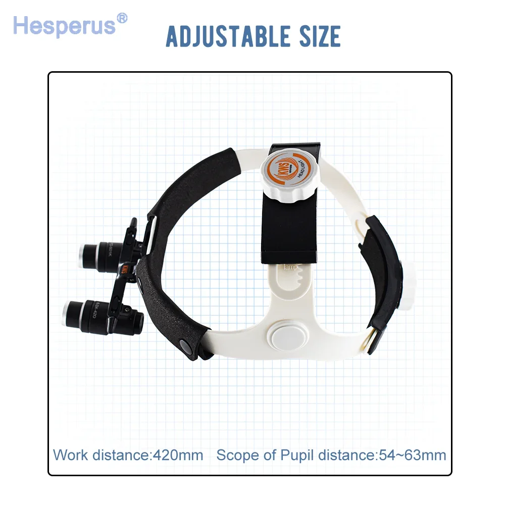 KWS FD-501k-1 6 0-кратная лупа-лупа и проводная фара KD-203AY-6