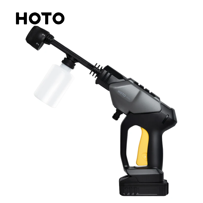 HOTO High Pressure Washer, 20V, Car Cleaning Washer, Multifunctional Electric Water Pump Washer Gun For Home Garden Cleaning
