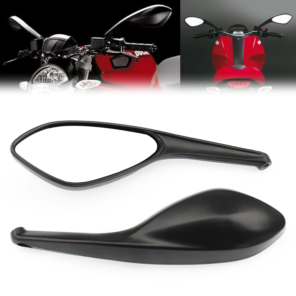 

Rear Side Rearview Mirrors For DUCATI MONSTER 696 795 796 1100/S/EVO Motorcycle Accessories Brand New mirror Side Mirrors