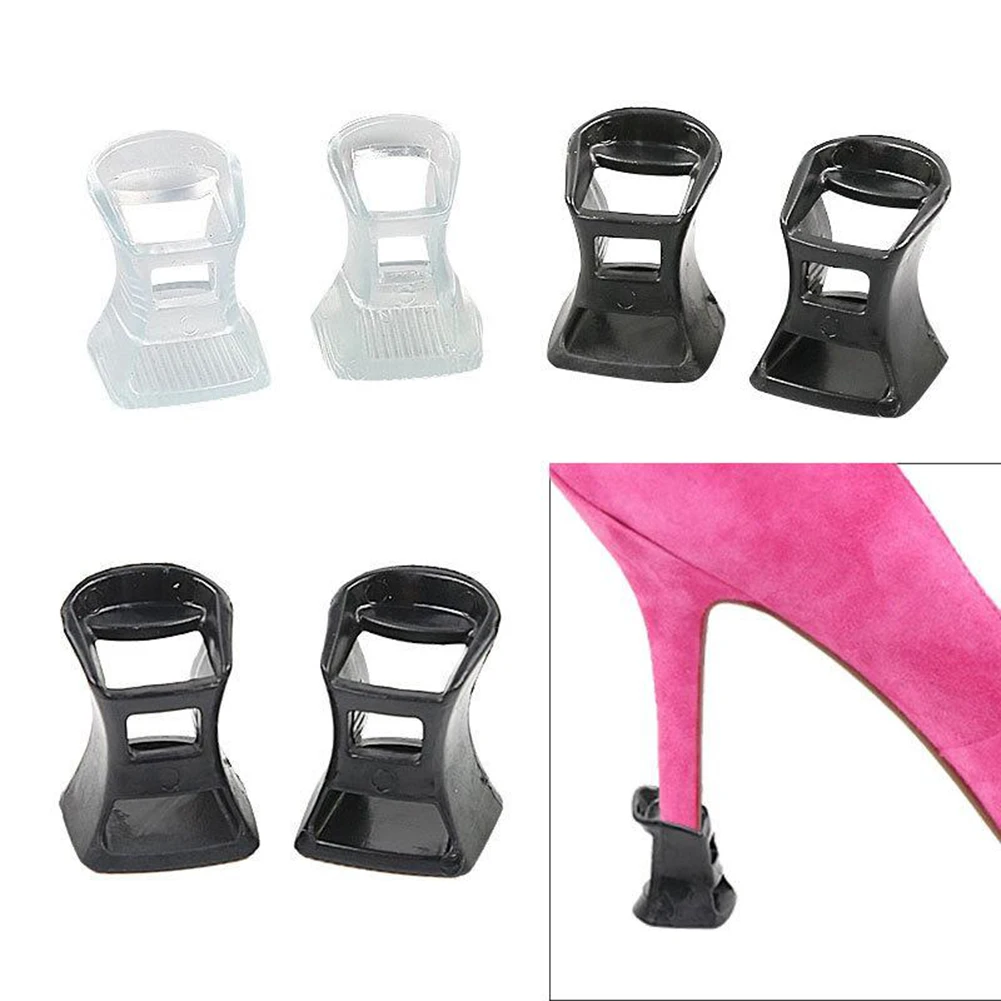 

2pcs Silicone Heel Protector Heel Stoppers Latin Stiletto Dance Covers Antislip High Heeler For Bridal Wedding Shoes Accessories