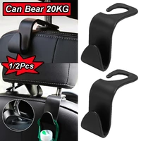 12pcs car seat back hook universal headrest hanger car accessories interior portable holder for bmw m e92 f34 f31 accessories