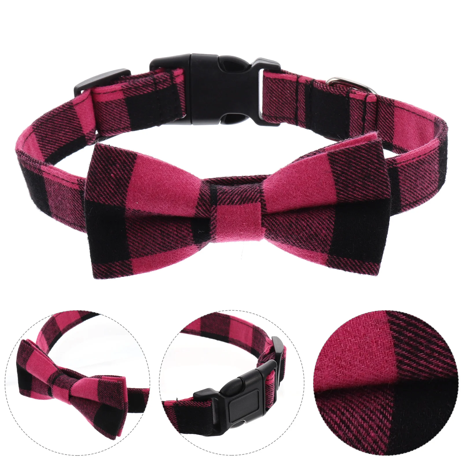 

1Pc Bowtie Dog Collar Attractive Lovely Pet Dog Supply Puppy Collar Dog Necklace