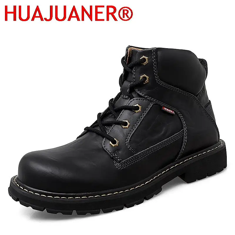 

2022 Men Shoes Military Tactical Ankle Boots Men Outdoor Leather Man Boots Army Hunting Boots for Men Shoes Casual Black Boots