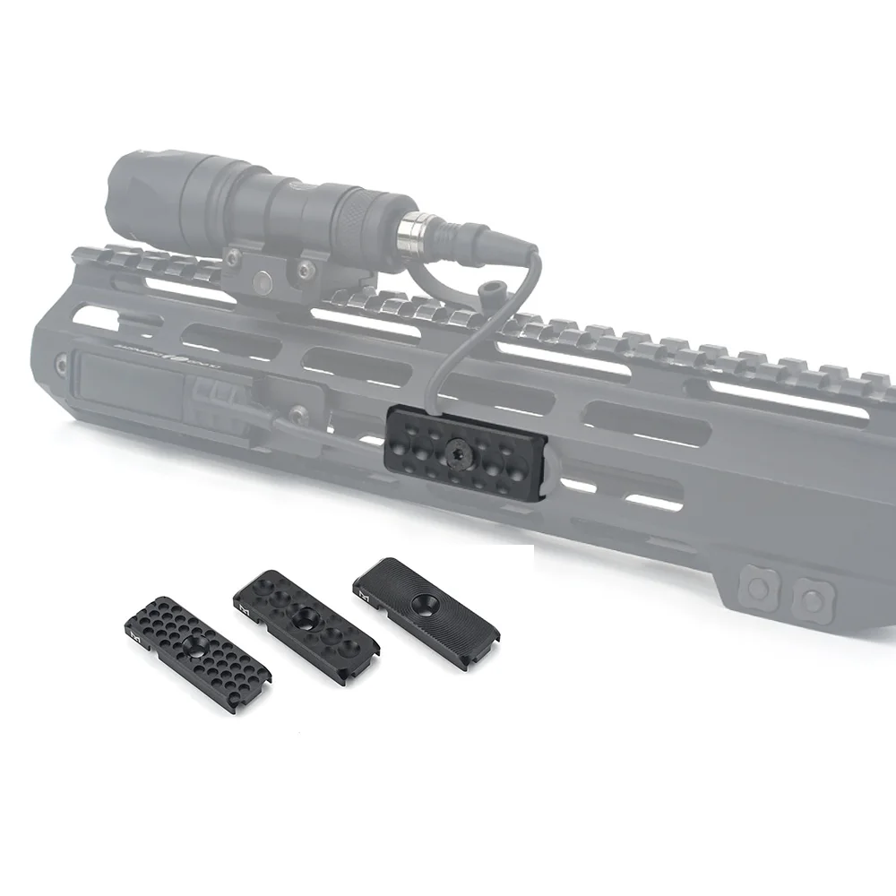 Страйкбол M-LOK Keymod рельсовая направляющая система кабельного управления поджог